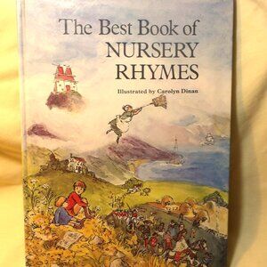 *** Best Book of NURSERY RHYMES ***  Illustrated by Carolyn Dinan